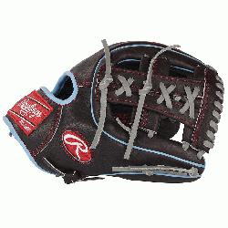 red line of baseball gloves from R