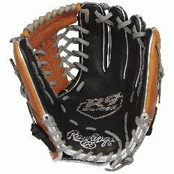 he Rawlings R9-115U Contour Fit Baseball Glove designe