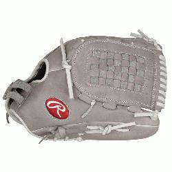 fast pitch softball pattern and a reinforced palm pad for impact 