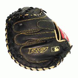 Rawlings R9 series 32.5-inch catchers mitt is designed for young aspiring catc
