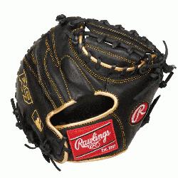 ching game with the Rawlings R9 27-inch catchers train