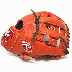 lar 200 infield pattern Heart of the Hide in red/orange color.    