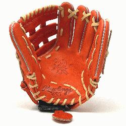 200 infield pattern Heart of the Hide in red/orange color.   The 200-pattern baseball glove
