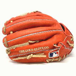 ngs popular 200 infield pattern Heart of the Hide in red/orange c