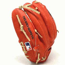 s Heart of the Red/Orange leather in 12 inch 200 Pattern H Web.  12 Inch 200 Patt