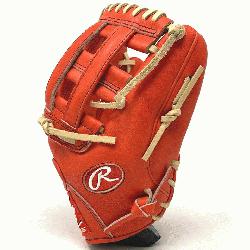 ngs Heart of the Red/Orange leather in 12 inch 200 Pattern H Web.  12 Inch 200 Pattern H Web 