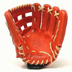 art of the Red/Orange leather in 12 inch 200 Pattern H Web.  12 Inc