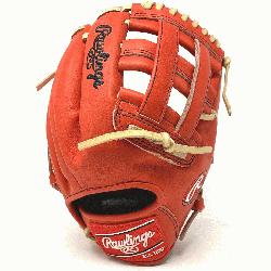 ngs Heart of the Red/Orange leather in 12 inch 200 Pattern H Web.  12