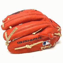 s Heart of the Red/Orange leather in 12 inch 200 Pattern H Web.  12 Inch 200 Patte