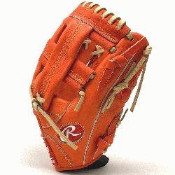 ular 11.5 TT2 pattern baseball glove in red/o