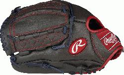 h all-leather youth baseball glove styled after the one 