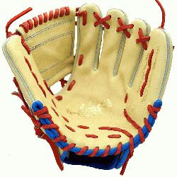 i Baez Blonde custom glove is the exact blonde color and feel of Baez’s 2019 on-field g