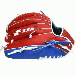 B9 Highlight gloves are lightweight soft game-ready and feature SSK’s Dimp