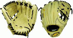 aseball Glove Colorway Camel | Black Conventional Open Back Dimple Se