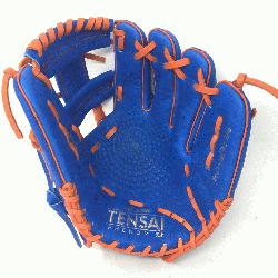 1.50 Inch Baseball Glove Colorway Blue | Orange Conventional Open Ba