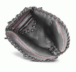 th Catchers Glove Conventional Open Back. Wide Deep Pocket. Vertic