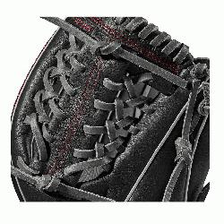 .5 Wilson A1000 glove is made with a Pro laced T-Web and comes in left- and right-h