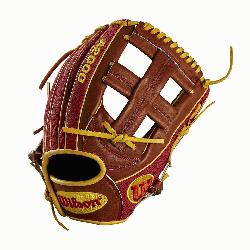 model Cross web - game WTA20RB18DP15GM for Dustin pedroia Red SuperSkin with saddle t