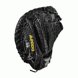 5 catcher model half moon web Thumb Protector Black SuperSkin -- twice the st