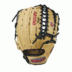 6 from Wilson features a one-piece six finger palmweb. Its p