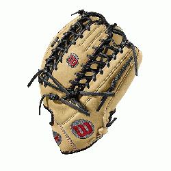 The A2000 OT6 from Wilson features a one-piece six finger palmweb. Its perfect for outfiel