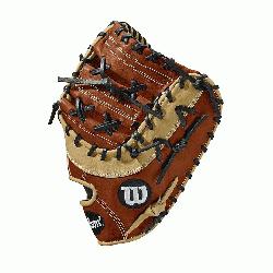 e model double horizontal bar web Copper blonde and black Pro Stock Select leather chosen for its
