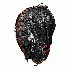 tchers model; half moon web Black SuperSkin twice as strong as regular leather but half the w