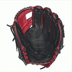 ents - 11.5 Wilson A1K DP15 Red Accents Infield Baseball