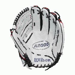 ers glove 2-piece web Black SuperSkin twice as strong as regular leather but half the weight Whit