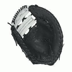 2000 BM12 SS fastpitch first base mitt was designed with a single heel-break allowing for a thumb 