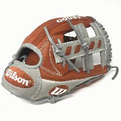 00 Baseball Glove of the month for May 2019. Single Post Web grey laces grey 