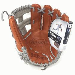 seball Glove of the month for May 2019. Single Post Web grey laces grey b