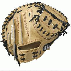 Wilson A2000 CM33 Catchers Mitt. The all new 33 A2000 CM33 has a deeper pock