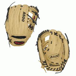 A500 - 11 Wilson A500 1786 Baseball GloveA500 1786 11 Baseball Glove-Right Hand Throw A500 1