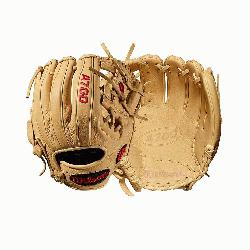 ch Baseball glove H-Web design Blonde Full-Grain leather. The all-new A700 line of Wilson gloves ar