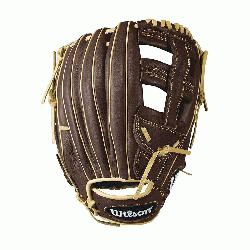 t web Double palm construction to reinforce the pocket Full leather construction for a 