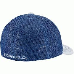 Polyester/42% Cotton/2% SPANDEX Imported Flex-fit trucker hat Embroidered logo o