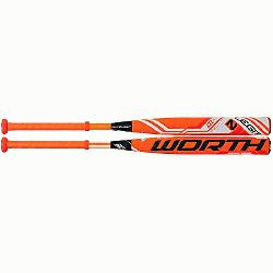Worth FP2L10 2016 2Legit -10 Fastpitch Softball Bat 31-inch-21-
