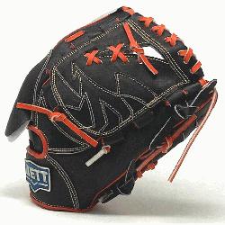  Pro Model 12 inch Black Wing Tip Pitcher Glove ZETT Pro