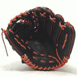 Model 12 inch Black Wing Tip Pitcher Glove ZETT Pro Model Baseball Glove Seri