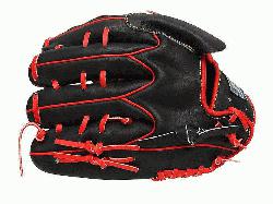 ZETT Pro Model 12 inch Black Wing Tip Pitcher Glove ZETT Pro Mode