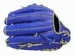   ZETT Pro Model 12 inch Royal/Grey Wide Pocket Infielder Glove ZETT Pro Model Base