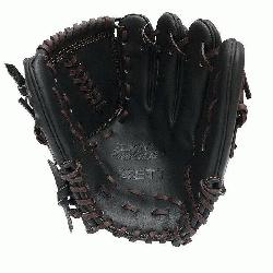 odel 11.5 inch Black Pitcher Glove ZETT Pro Model Baseball G