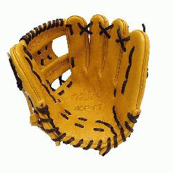 ETT Pro Model 11.25 inch Tan Infielder Glove ZETT Pro Model Baseball Glove Series is designed f