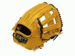 del 11.5 inch Tan Infielder Glove ZETT Pro M