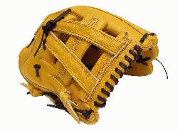 1.5 inch Tan Infielder Glove ZETT Pro Model Baseball Glove Series is d