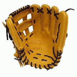 Pro Model 11.5 inch Tan Infielder Glove ZETT Pro Model Baseball Glove Series is de