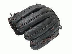 TT Pro Model 12.5 inch Black Outfielder Glove ZETT Pro Model Baseb