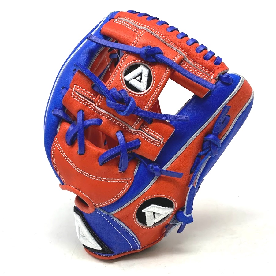 The Akadema AFL12 11.5 inch baseball glove is a top-quality fielding glove designed for serious infielders looking for optimal performance and comfort. The glove is constructed with a number of innovative features that make it stand out from the rest of the field. The 11.5 inch size of the glove is perfect for infielders, providing ample coverage while still allowing for quick and easy transfers. The funnel pattern is a unique design that was created specifically for infielders who prefer to keep their gloves open rather than closed. This design allows for maximum fielding surface, making it easier to field those tough ground balls and line drives. The Torino leather used to make the glove is top-notch, providing excellent durability and a soft feel. The leather has been treated to ensure that it is both lightweight and flexible, allowing for easy movement and maneuverability. One of the standout features of this glove is the I-web, which is known for its ability to trap the ball and provide a secure grip. The dual-hinge design with inverted thumb and pinky finger further enhances the glove's ability to catch and hold the ball, while the open back design allows for a comfortable fit and easy adjustability. The medium pocket is perfect for infielders, providing just the right amount of depth for easy ball retrieval and quick transfers. The glove is designed for right-hand throwers and is recommended for use by 2nd base, 3rd base, and shortstop positions.