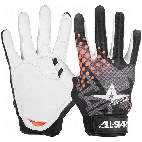 ALL-STAR CG5000A D30 Adult Protective Inner Glove (Large, Left Hand) : All-Star CG5000A D30 Adult Protective Inner Glove is designed for both catching and fielding. Lightweight and thin D30 palm and finger pads absorb and spread shock over a larger surface area. Limiting the amount of nerve damage in the hand after repeated hard balls. Padding extends all the way to the wrist for those wild bad hops and all the way up through the index finer. Extra padding on side wrist bone. Palm of hand is constructed with white goat skin leather and the back is a seamless moisture wicking stretch back.